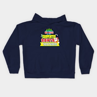 Be nice to the Carpenter Santa is watching gift idea Kids Hoodie